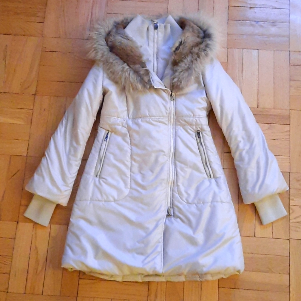 Mackage hooded down coat, Small